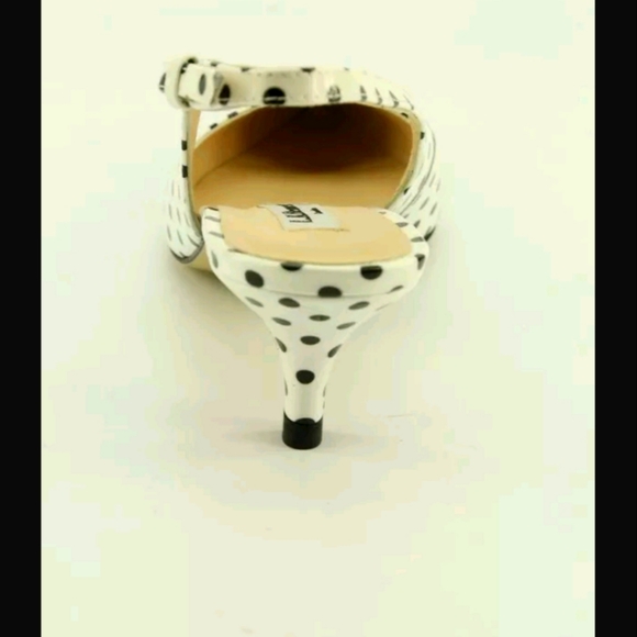NEW L.K. Bennett Mira Patent Leather Polka Dot Pumps - Picture 10 of 12